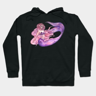 Mystical Mermaid fantasy world colorful Hoodie